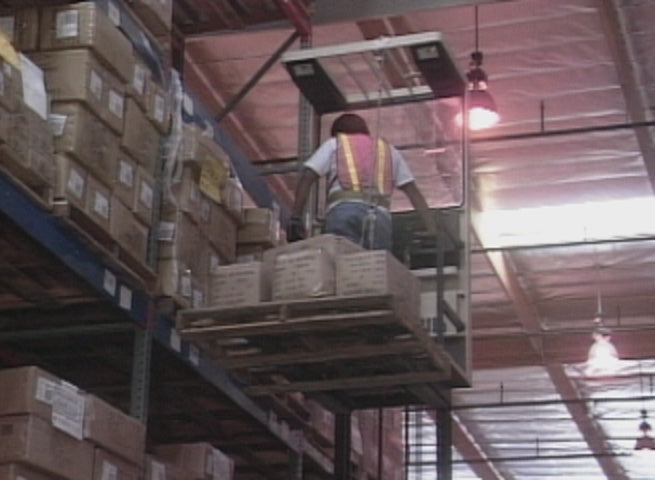 Material Handling Order Selector