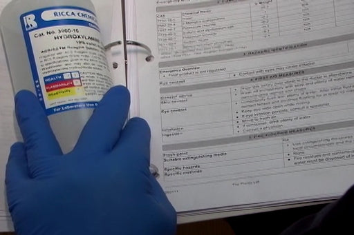 Chemical Inventory and Safe Work Practices