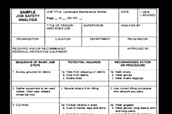 Job Safety Analysis - Find It Before It Finds You