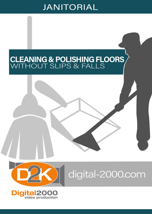 Cleaning and Polishing Floors Without Slips and Falls