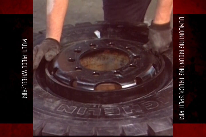 Multi-Piece Wheel/Rim Demounting Mounting - Truck Split Rim ...