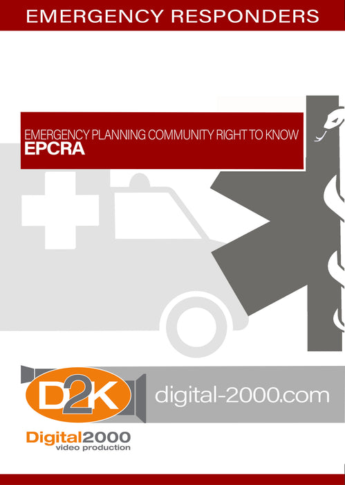 Emergency Planning Community Right To Know Act - EPCRA