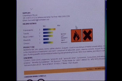 Safety Data Sheets (SDS)