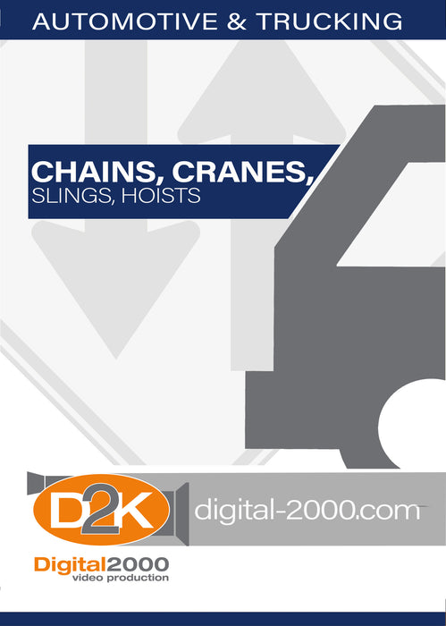 Chains, Cranes, Slings, Hoists